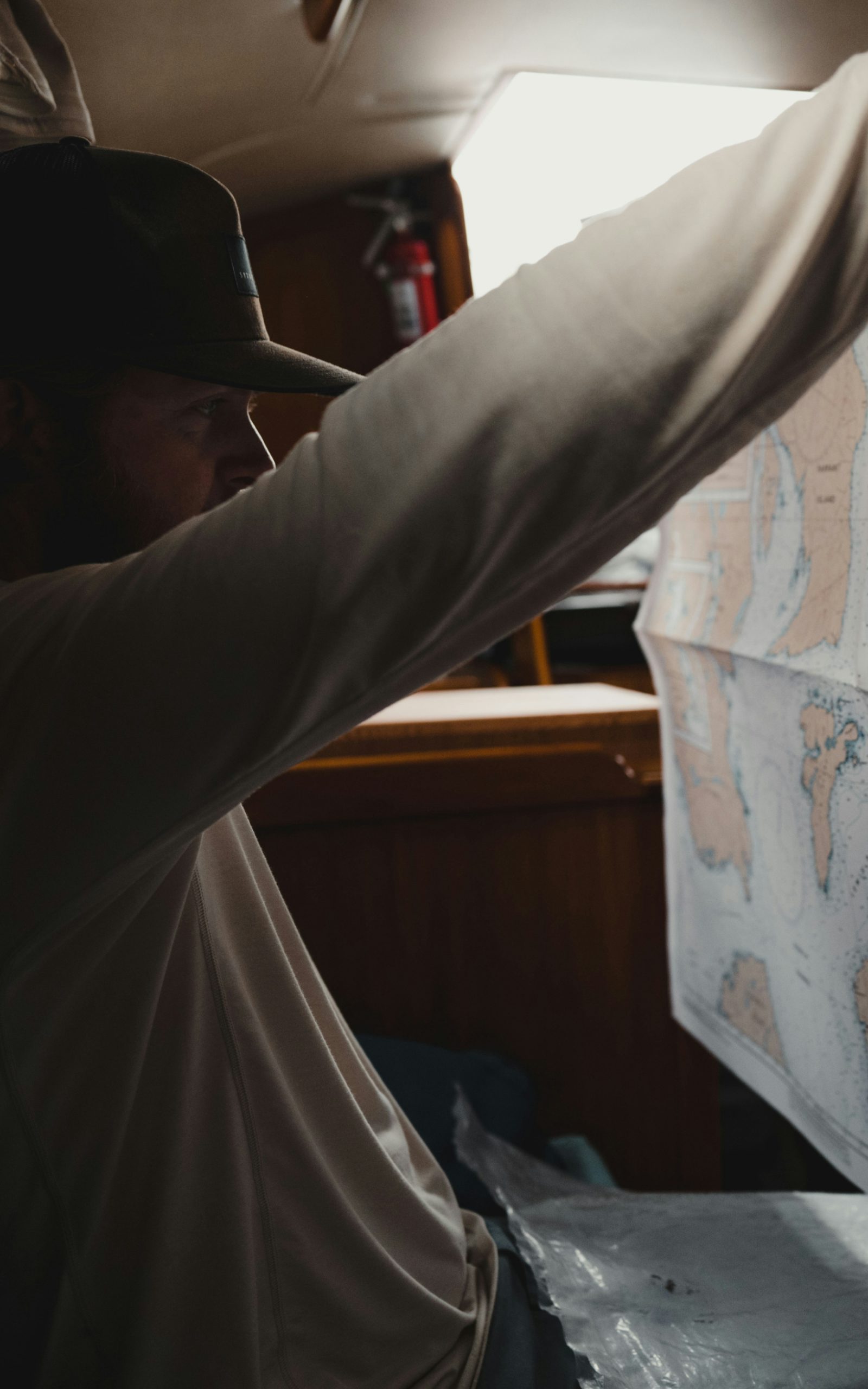 Connor Gabbot reading a map | SITKA Gear