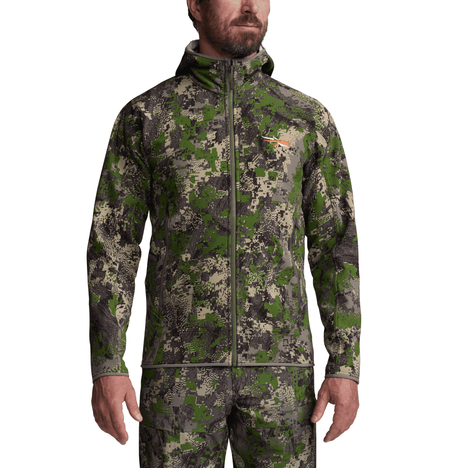 Alpha Fleece Hooded Jacket