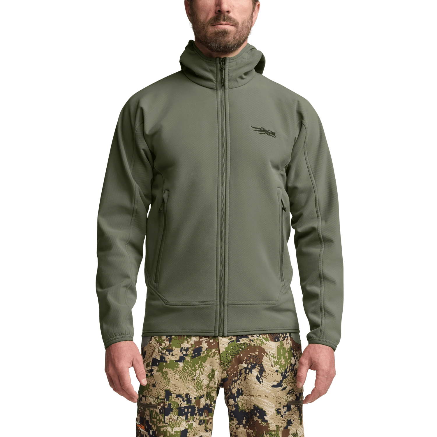 Alpha Fleece Hooded Jacket