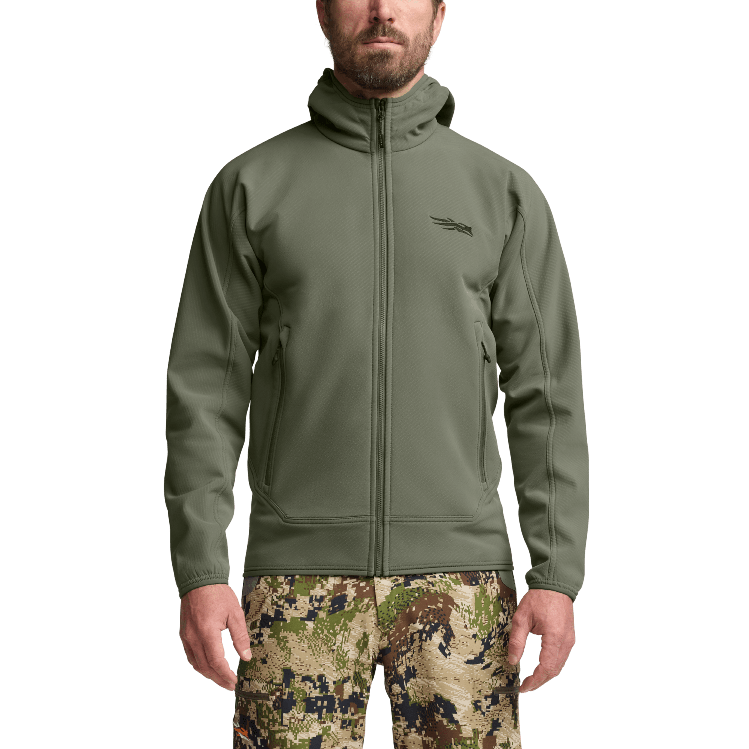Alpha Fleece Hooded Jacket