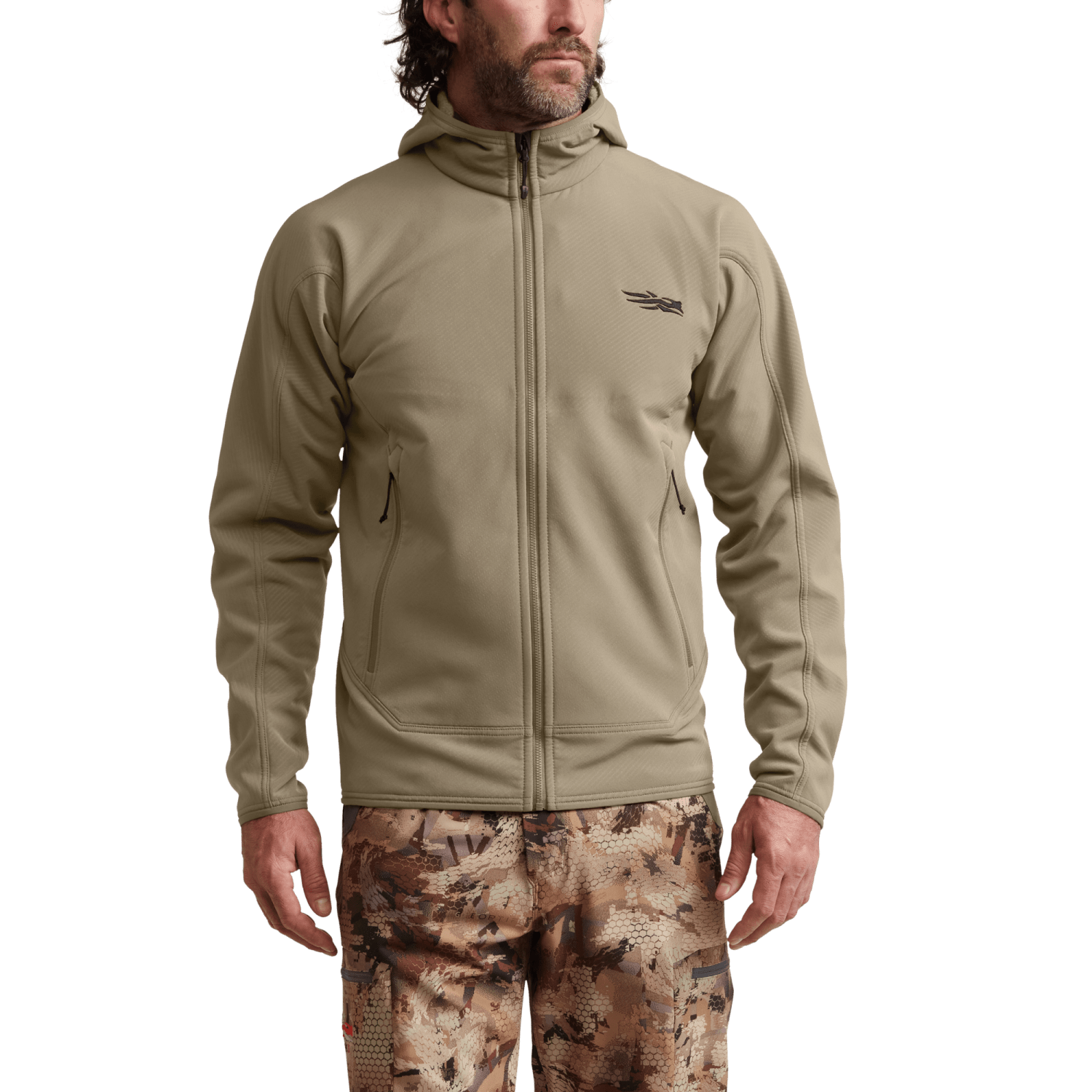 Alpha Fleece Hooded Jacket