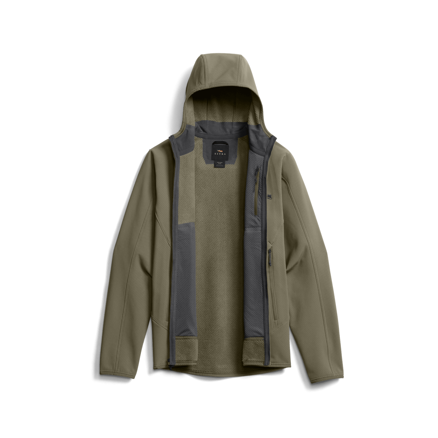 Alpha Fleece Hooded Jacket
