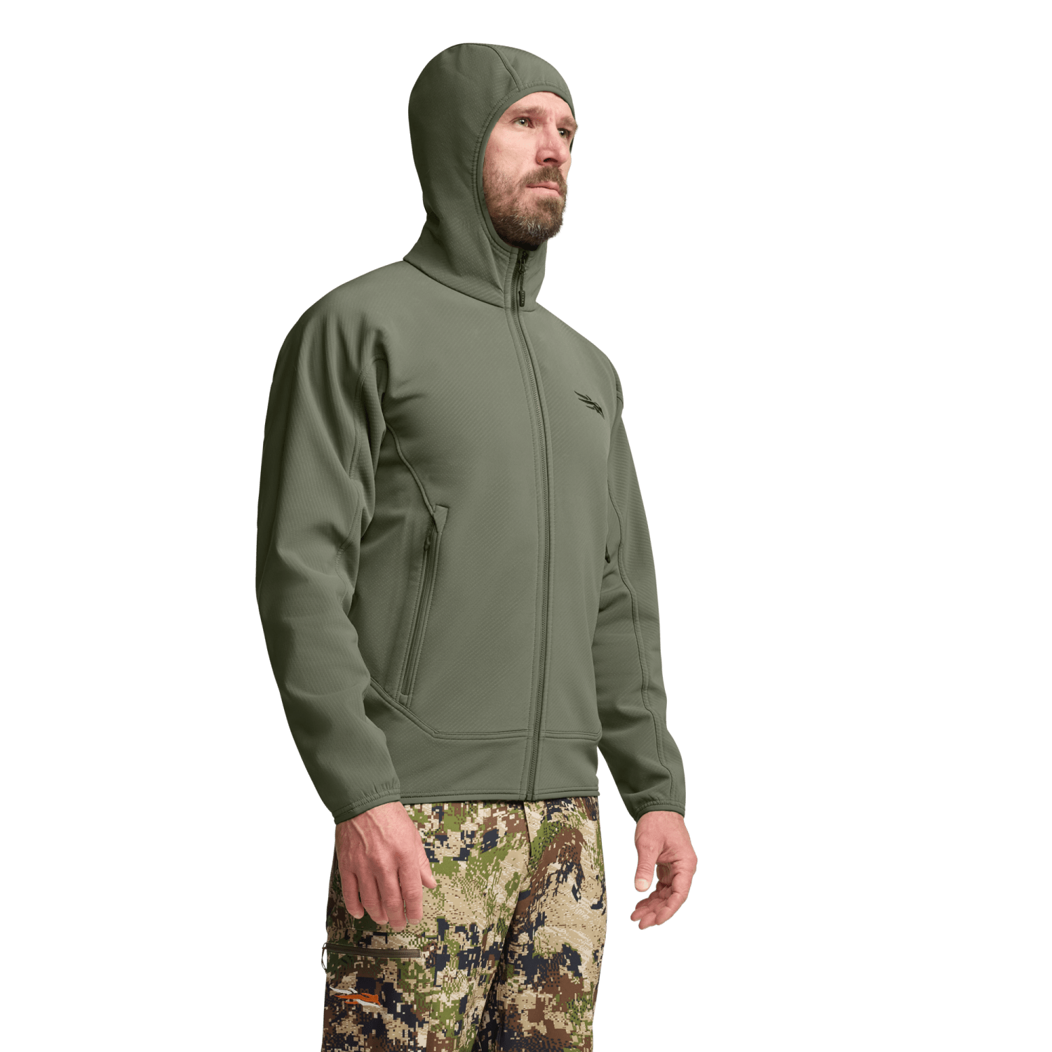 Alpha Fleece Hooded Jacket