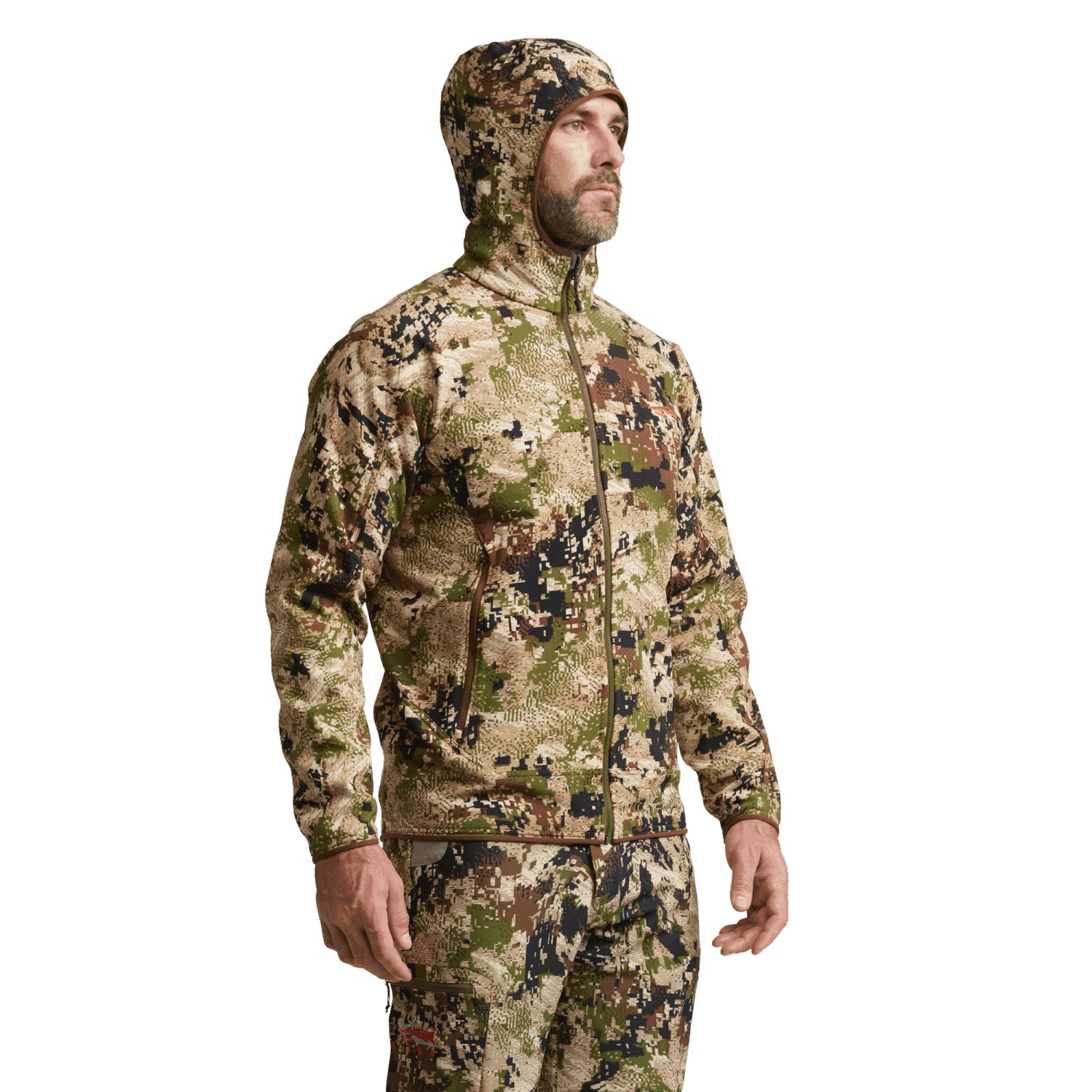 Alpha Fleece Hooded Jacket