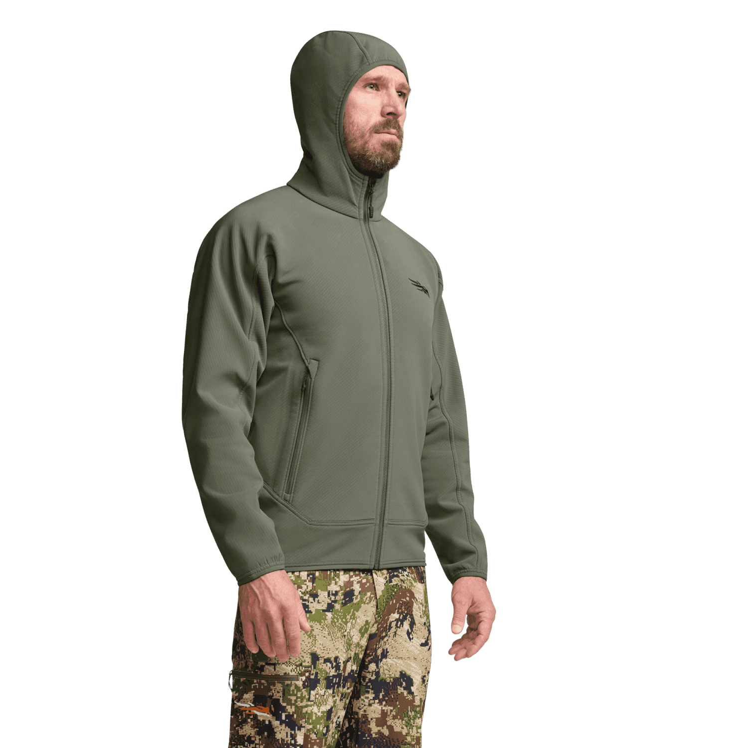 Alpha Fleece Hooded Jacket