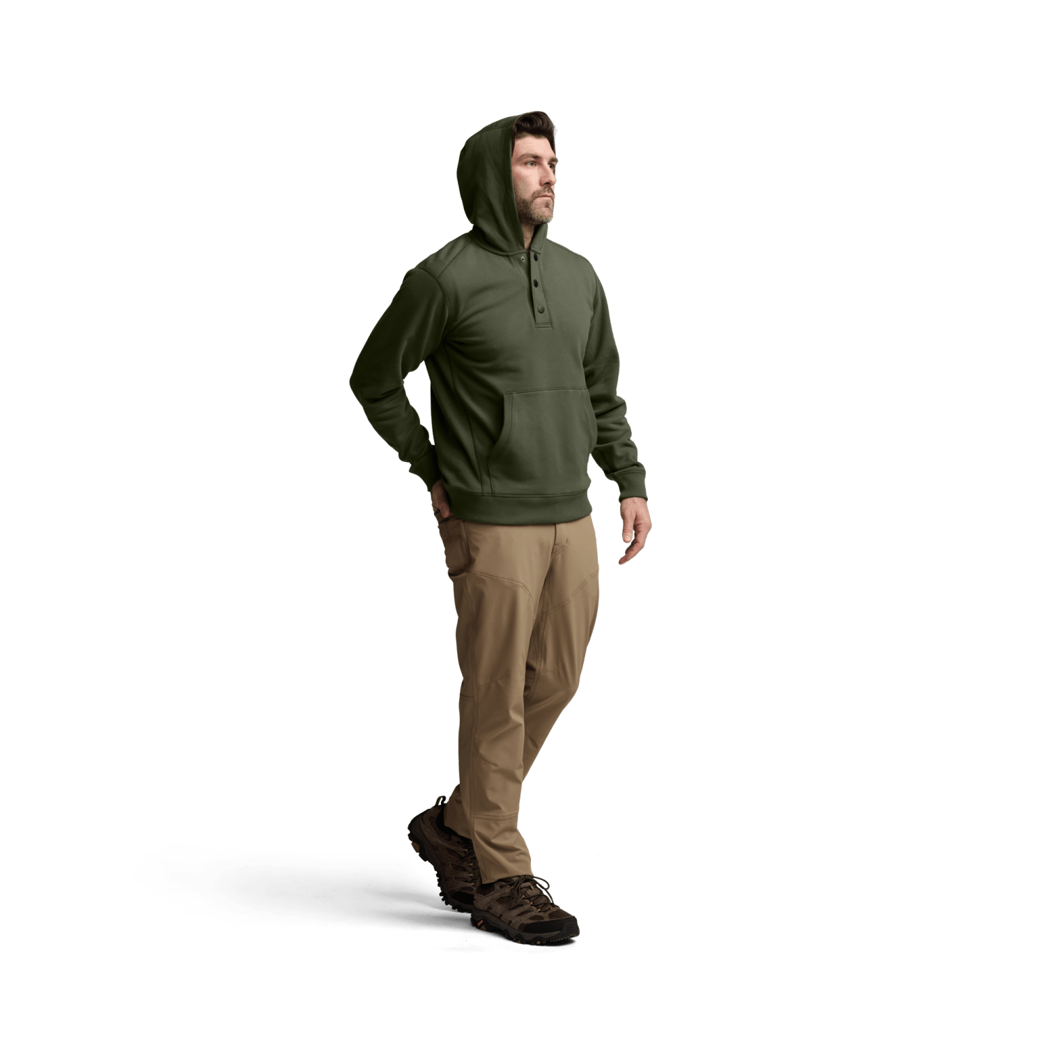 Harbor Snap Front Hoodie