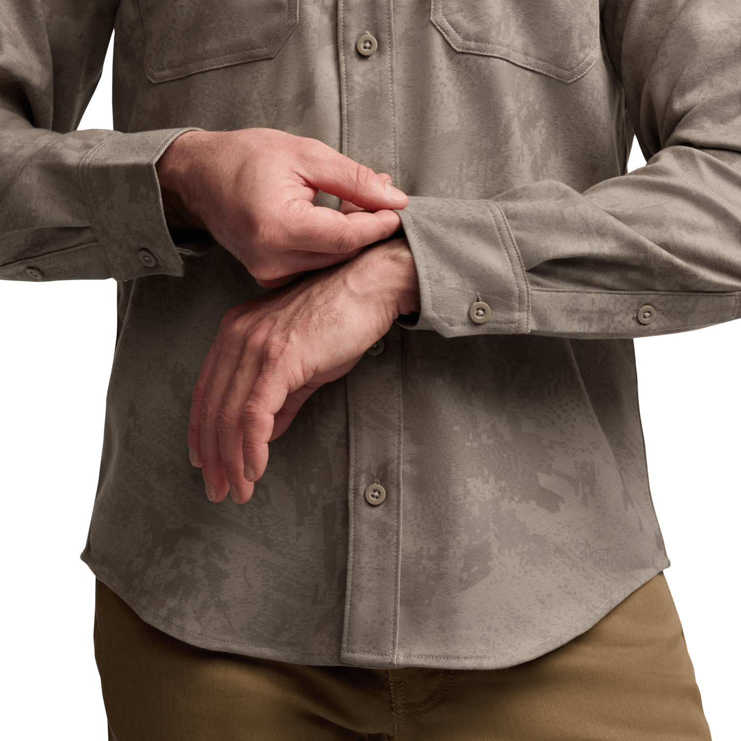 Bridger Camo LS Flannel