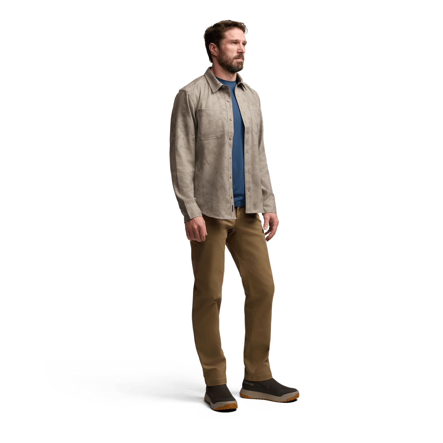 Bridger Camo LS Flannel