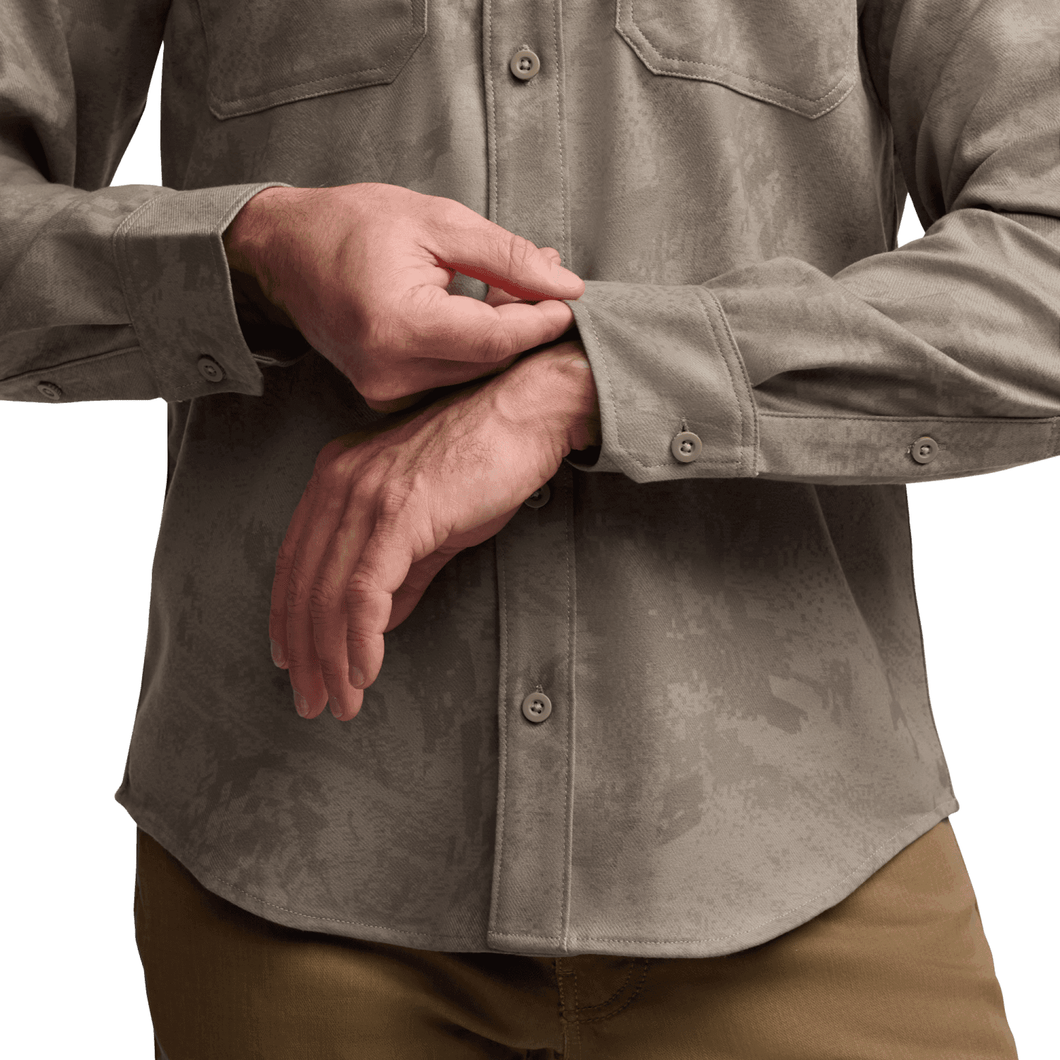 Bridger Camo LS Flannel