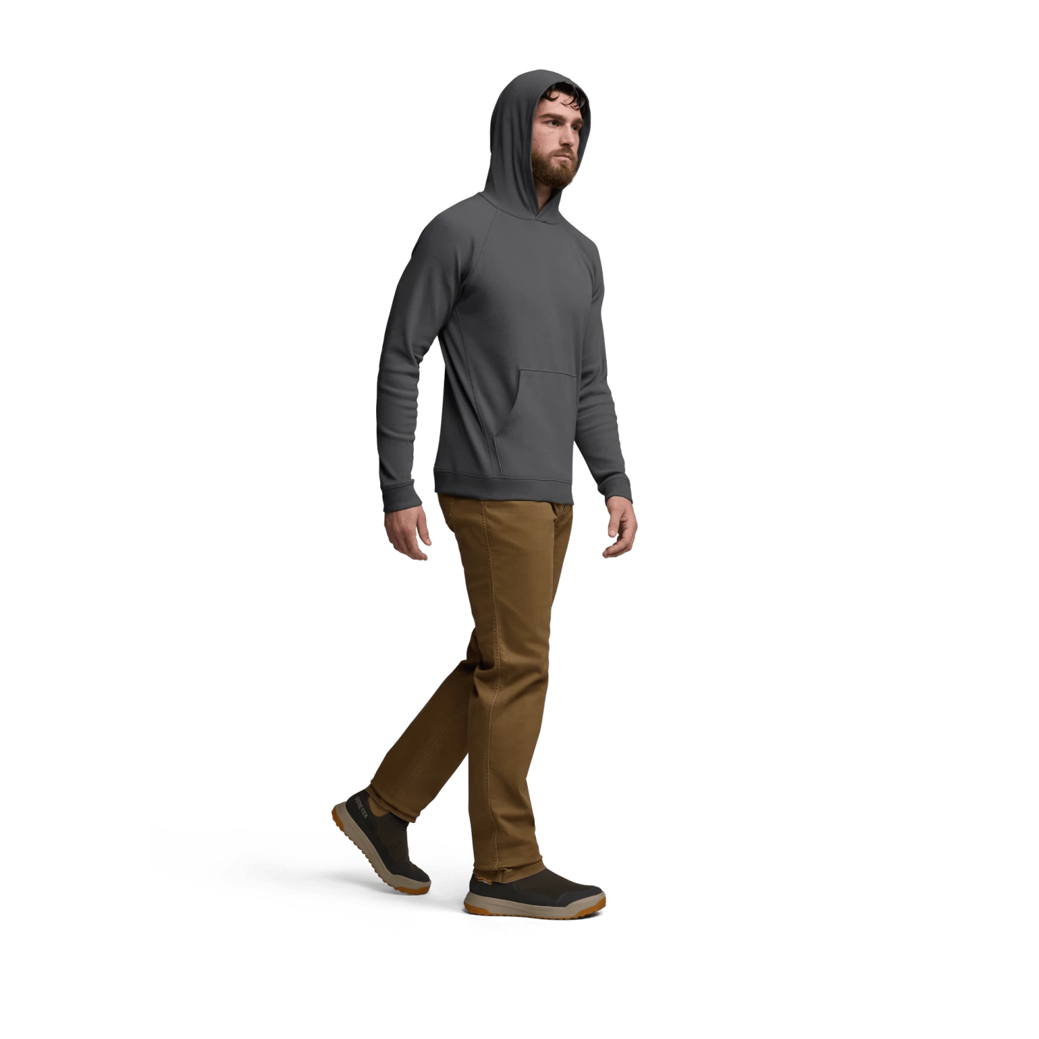 Waffle Pullover Hoodie