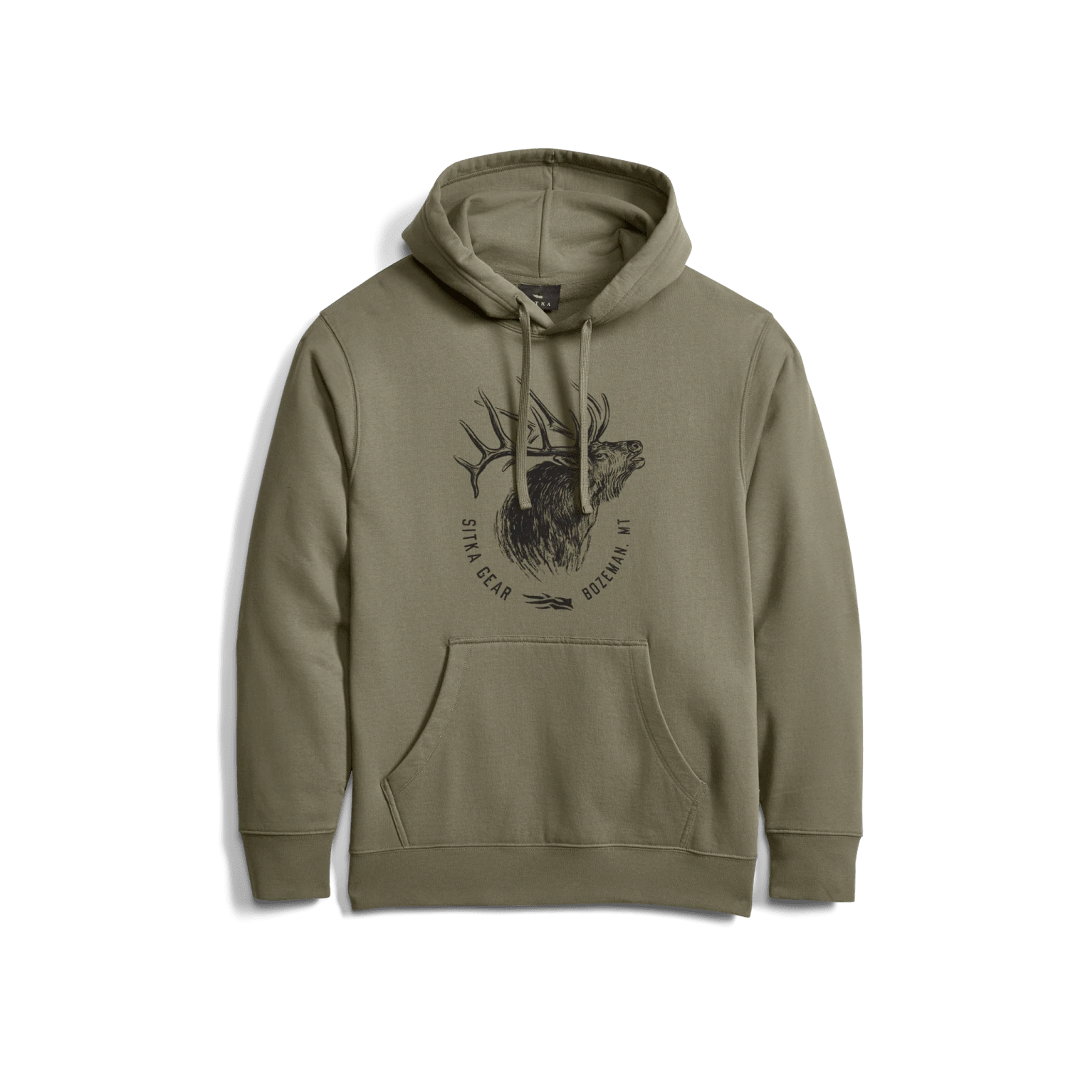 Elk Sketch Pullover Hoodie