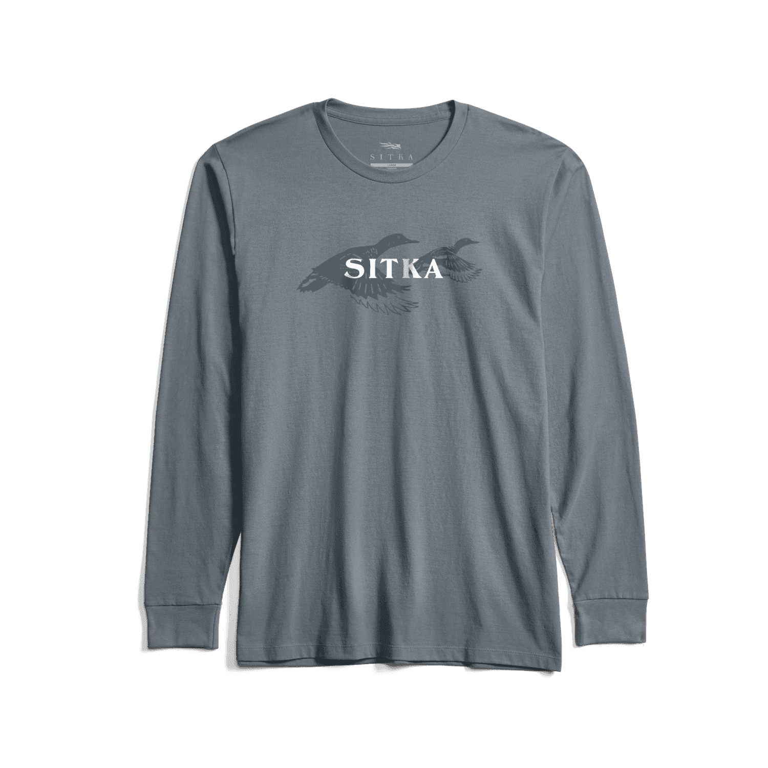 Rising Teal LS Tee