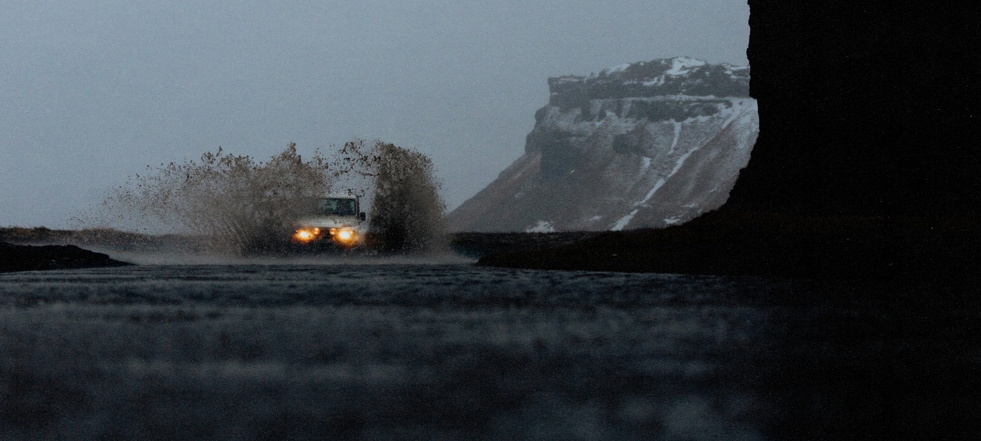 Land Rover Defender 110 mudding | SITKA Gear