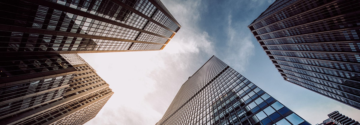 Wall Street skyscrapers