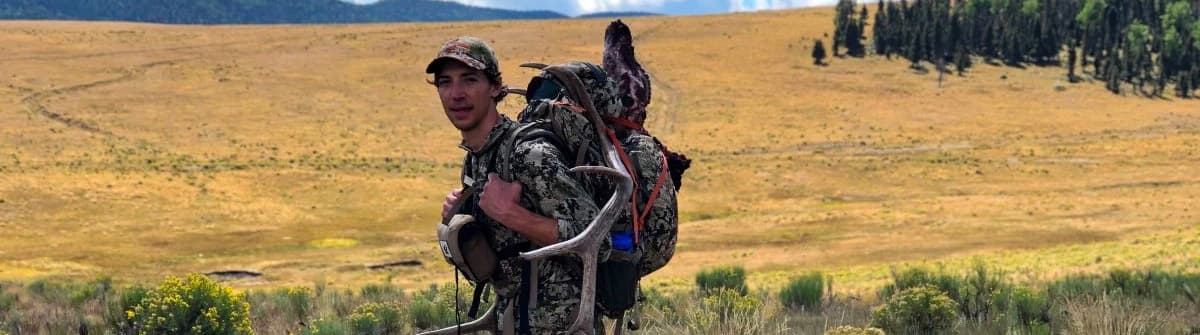 Outdoor Magazine's Bryan Rogala packing out his elk