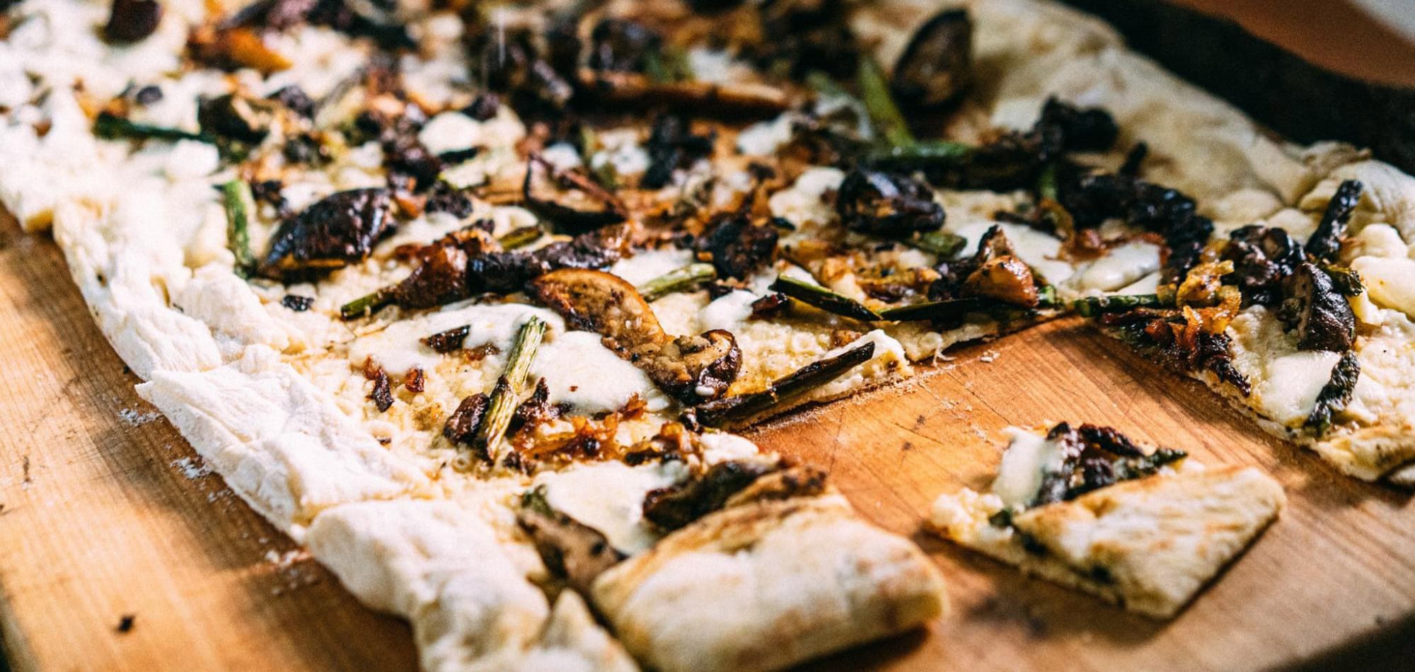 Morel Mushroom Pizza