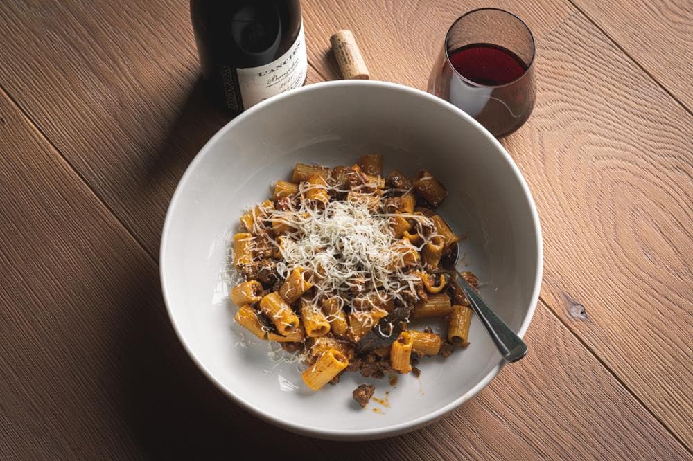 Duck Bolognese