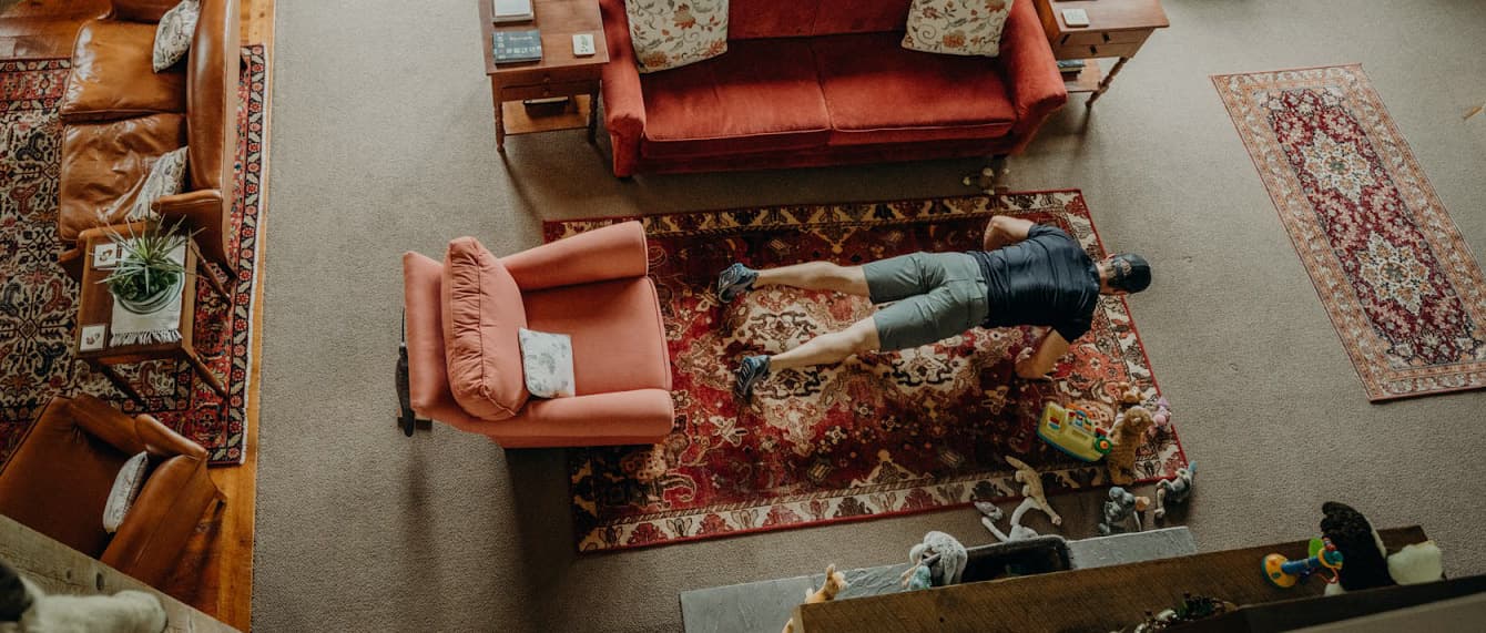 Bodyweight workout at home