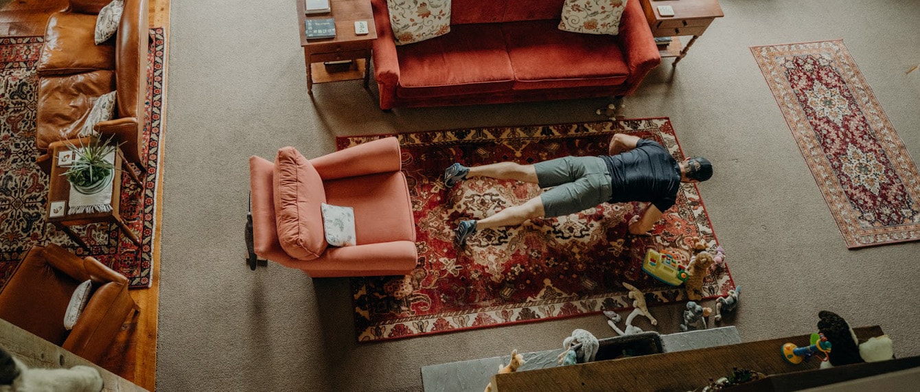 Bodyweight workout at home