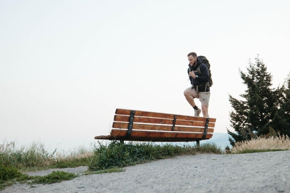 Use agility training with a weighted pack to prep for navigating deadfall and boulder fields